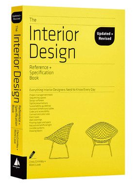 室内设计百科 英文原版 The Interior Design Reference Specification Book 英文版设计类工具书 进口原版英语书籍