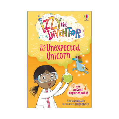 英文原版 Izzy the Inventor and the Unexpected Unicorn 发明家伊兹与意外的独角兽 章节桥梁书 英文版 进口英语原版书籍