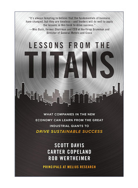 英文原版 Lessons From the Titans 沉浮的巨轮 十大工业巨头的转型之路 精装 英文版 进口英语原版书籍