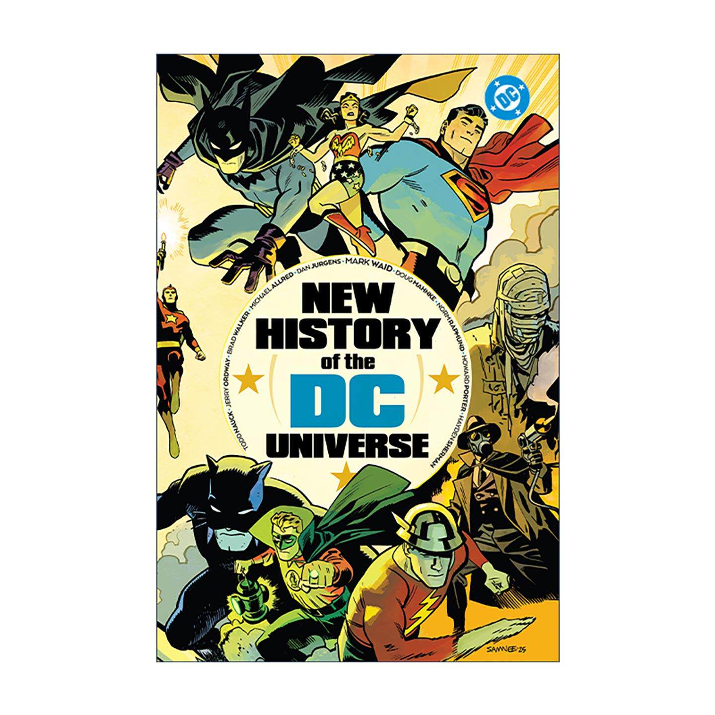 英文原版 New History of the DC Universe DC宇宙新历史 1-4册合集漫画 Mark Waid 精装 英文版 进口英语原版书籍
