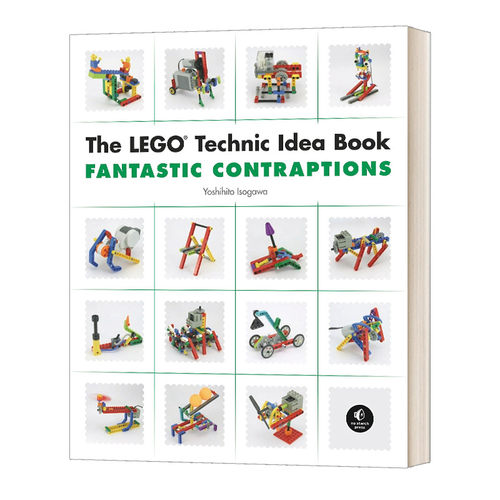 英文原版 The LEGO Technic Idea Book 乐高创意搭建指南 奇妙装置 乐高技术创意书 Fantastic Contraptions 进口英语原版书籍