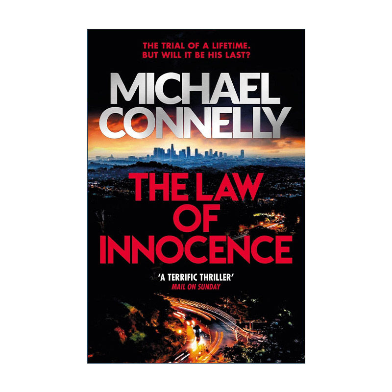 英文原版 The Law of Innocence 无罪的法律 惊悚悬疑小说 迈克尔·康奈利 Michael Connelly 林肯律师系列6 进口英语原版书籍