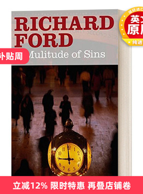 英文原版 A Multitude of Sins 千百种罪 理查德·福特短篇小说集 英文版 进口英语原版书籍
