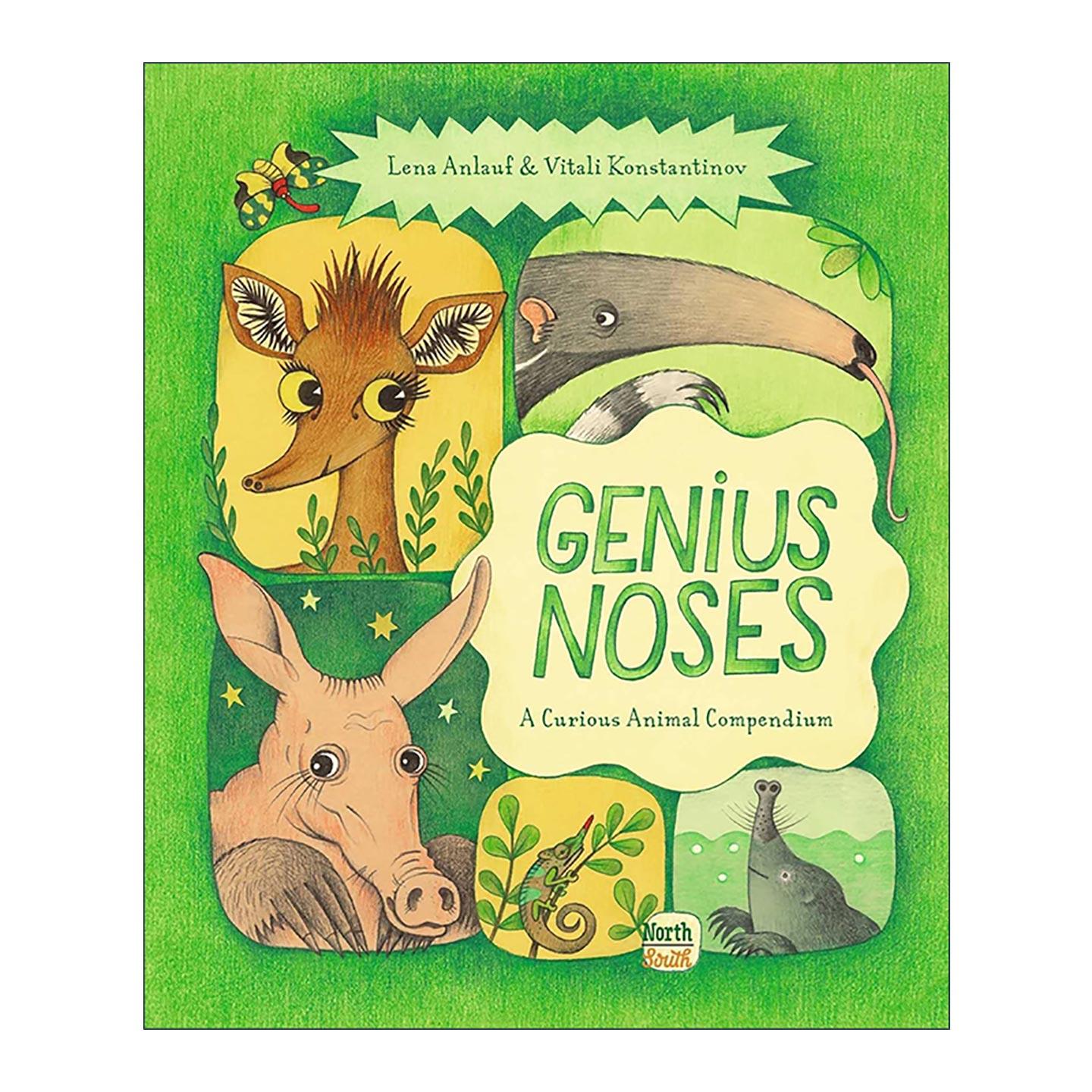 英文原版 Genius Noses 奇妙的动物百科全书之鼻子 精装 英文版 进口英语原版书籍