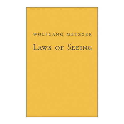 英文原版 Laws of Seeing The MIT Press 视觉定律 神经科学 医学 Wolfgang Metzger 英文版 进口英语原版书籍