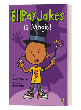 英文原版 Ellray Jakes 06 EllRay Jakes Is Magic 埃雷·杰克系列6 埃雷·杰克是魔法 儿童社交友谊小说 英文版 进口英语原版书籍