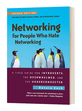 英文原版 Networking for People Who Hate Networking 零压力社交 内向者的轻松人脉术 英文版 进口英语原版书籍