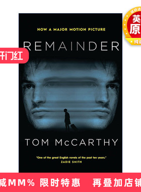 英文原版 Remainder 记忆残留 汤姆·麦卡锡 撒丁岛作者 英文版 进口英语原版书籍