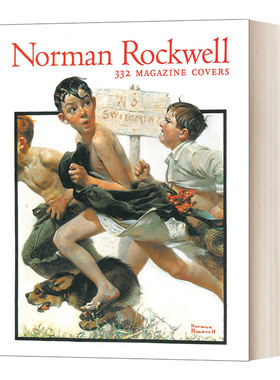 英文原版 Norman Rockwell 332 Magazine Covers 洛克威尔画集收藏版 332期杂志封面集 精装 英文版 进口英语原版书籍