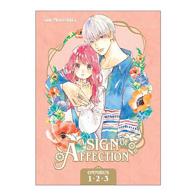 英文原版 A Sign of Affection Omnibus 1 Vol.1-3 指尖相触 恋恋不舍 精选集1 同名纯爱动漫漫画 英文版 进口英语原版书籍