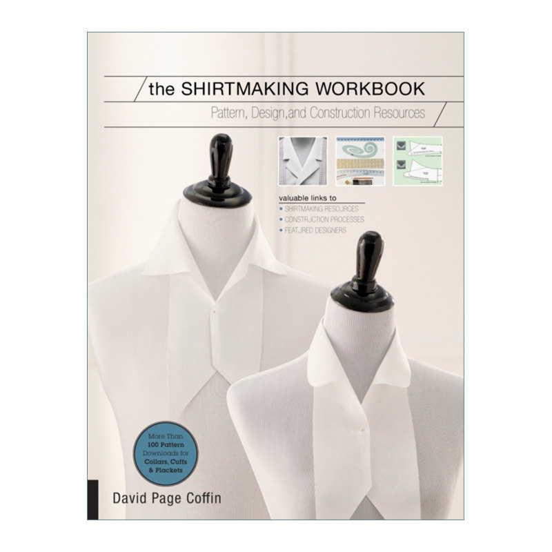 英文原版 The Shirtmaking Workbook 衬衫制作工作手册 英文版 进口英语原版书籍