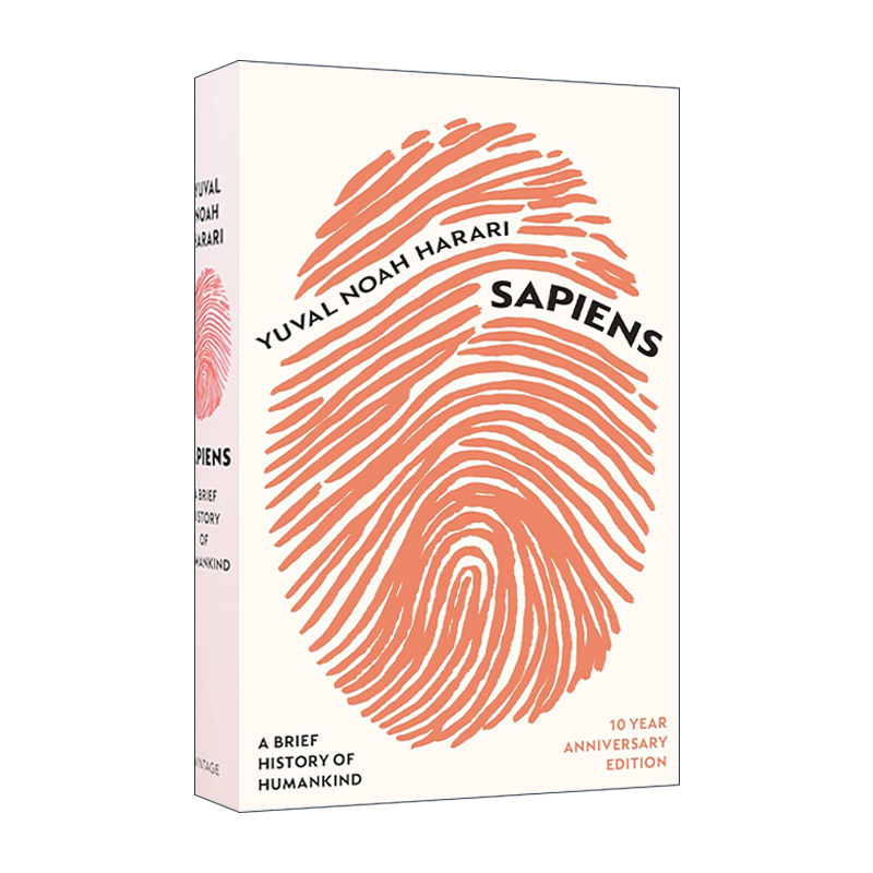 英文原版 Sapiens 人类简史 10周年精装纪念版 尤瓦尔·赫拉利 英文版 进口英语原版书籍