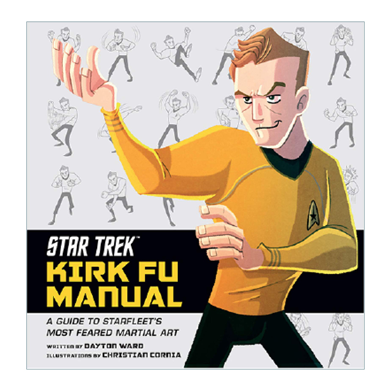 英文原版 Star Trek - Kirk Fu Manual 星际迷航 柯克傅手册 精装漫画书 英文版 进口英语原版书籍