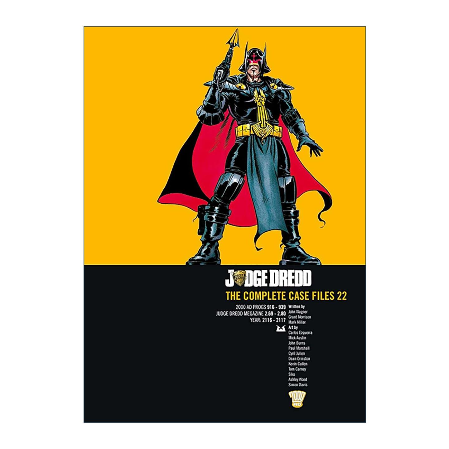 英文原版 Judge Dredd Case Files 22 特警判官 漫画合集22 英文版 进口英语原版书籍