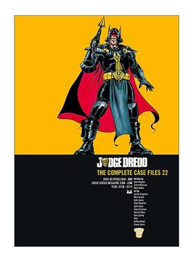 英文原版 Judge Dredd Case Files 22 特警判官 漫画合集22 英文版 进口英语原版书籍