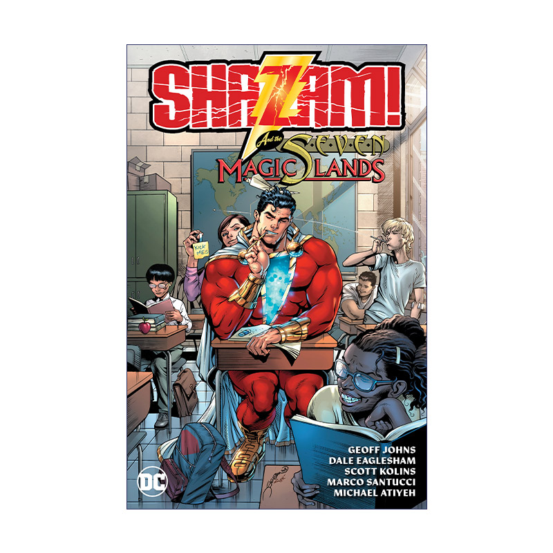 英文原版 Shazam and the Seven Magic Lands沙赞与七大魔法大陆 DC漫画 Geoff Johns英文版进口英语原版书籍