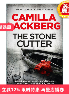 英文原版 The Stonecutter 石人 瑞典推理小说女王卡米拉·拉克伯格 夫雅巴卡推理系列3 英文版 进口英语原版书籍