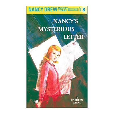 英文原版 Nancy Drew 08 Nancy's Mysterious Letter 南希德鲁系列8 南希的神秘信件 儿童悬疑推理小说 Carolyn Keene 精装 英文版
