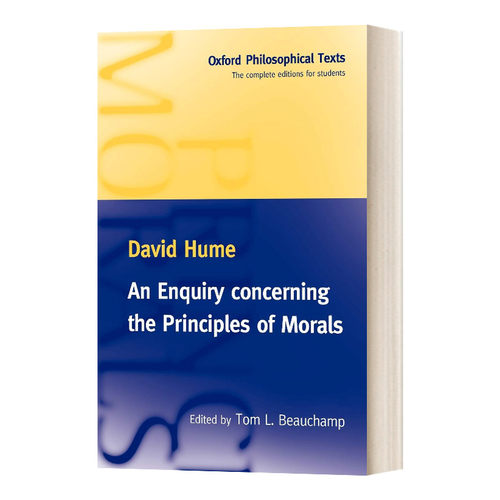 英文原版 An Enquiry Concerning the Principles of Morals 关于道德原则的质疑 英文版 进口英语原版书籍