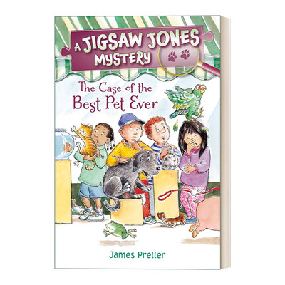 英文原版 Jigsaw Jones The Case of the Best Pet Ever 小侦探琼斯系列 英文版 进口英语原版书籍