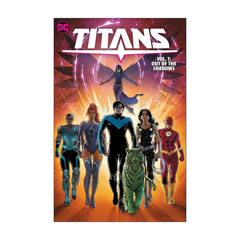 英文原版 Titans 1 Out of the Shadows 泰坦 卷一 冲出阴影 DC漫画 Tom Taylor 英文版 进口英语原版书籍