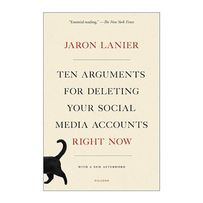 英文原版 Ten Arguments for Deleting Your Social Media Accounts Right Now 立马删除你社交账号的十个理由 进口英语原版书籍