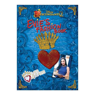 英文原版 Descendants 2 Evie's Fashion Book 后裔2 伊薇的时尚之书 电影版 迪士尼 精装 英文版 进口英语原版书籍