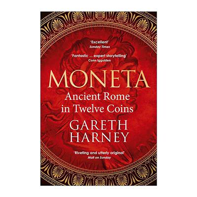英文原版 Moneta 金钱 十二枚硬币中的古罗马史 加雷斯·哈尼 英文版 进口英语原版书籍