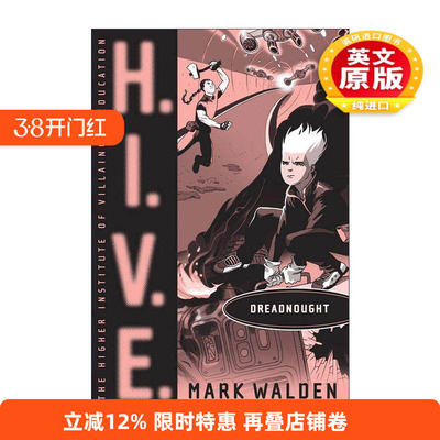 英文原版 Dreadnought 高等邪恶学院4 动作冒险小说 英文版 进口英语原版书籍