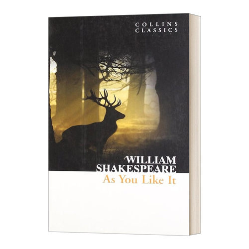 英文原版 As You Like It 皆大欢喜 莎士比亚 Collins Classics 柯林斯经典系列 英文版 进口英语原版书籍