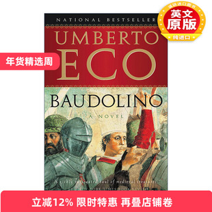 英文原版 Baudolino 波多里诺 安伯托·艾柯 英文版 进口英语原版书籍