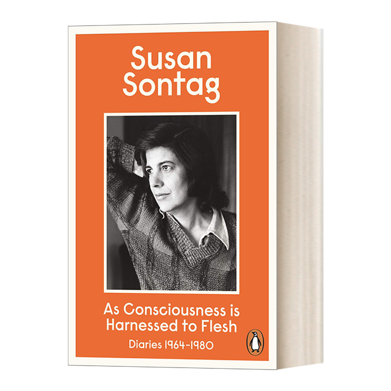 英文原版 As Consciousness is Harnessed to Flesh 心为身役 苏珊·桑塔格日记与笔记 1964-1980 英文版 进口英语原版书籍