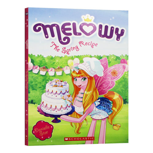 Melowy系列10 春季食谱 英文原版 Melowy 10 The Spring Recipe 儿童英语桥梁章节书 英文版进口原版书籍 Danielle Star