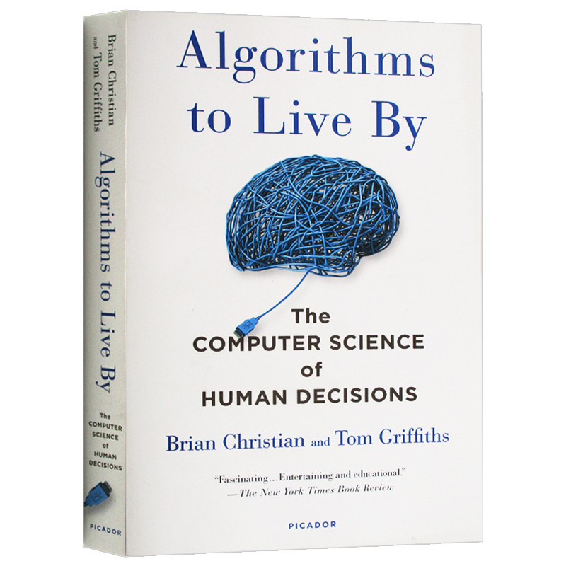 算法之美 指导工作与生活的算法 英文原版 Algorithms to Live By 英文版 进口英语书籍 Brian Christian