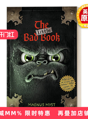 英文原版 The Little Bad Book #1 小坏书系列1 儿童怪异有趣故事少儿趣味插画精装绘本 Magnus Myst 英文版 进口英语原版书籍