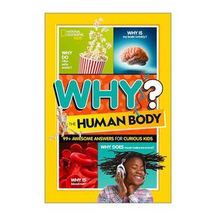英文版 书籍 Human 儿童全彩图解科普百科 STEAM读物 为什么之人体篇 The Body 进口英语原版 英文原版 美国国家地理 Why