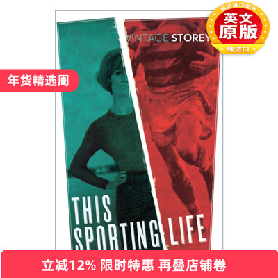 英文原版小说 This Sporting Life 如此运动生涯 大卫·斯托里 英文版 进口英语原版书籍