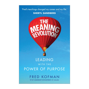 英文原版 The Meaning Revolution 意义革命 弗雷德·考夫曼 英文版 进口英语原版书籍