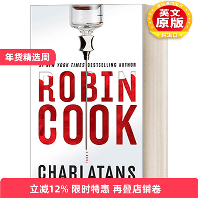 英文原版 Charlatans (A Medical Thriller) 骗子 医疗惊悚悬疑小说 纽约时报畅销书作者Robin Cook 英文版 进口英语原版书籍
