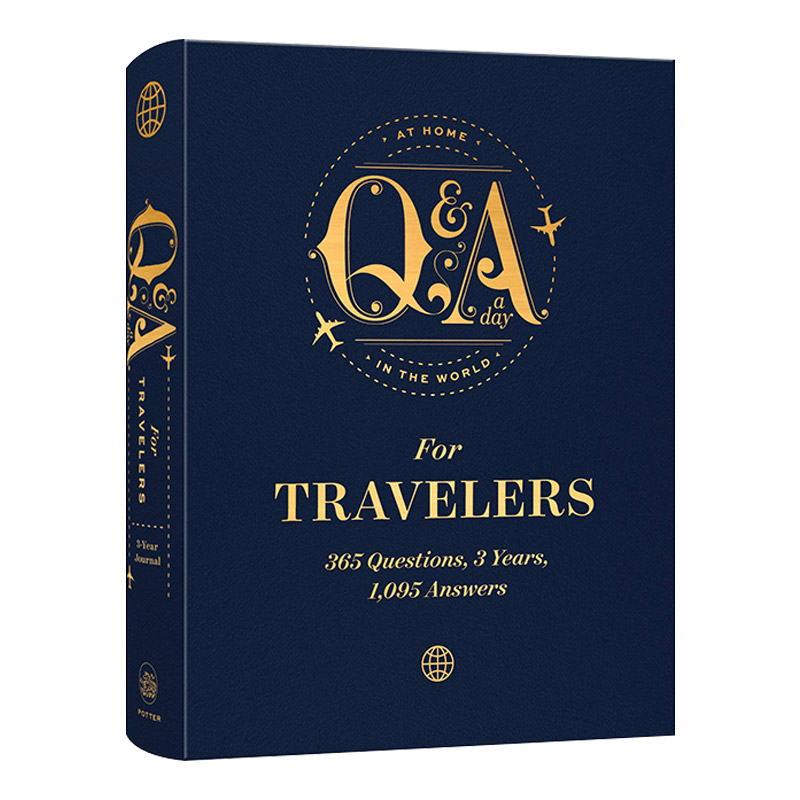 英文原版 Q&A a Day for Travelers 365 Questions 3 Years 1 095 Answers 每日问答 365个问题3年1095个答案 英文版 进口英语书籍