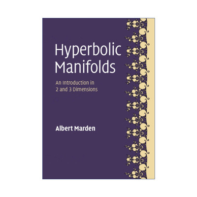 英文原版 Hyperbolic Manifolds 双曲流形 二维三维入门 Albert Marden 精装 英文版 进口英语原版书籍