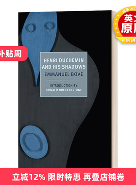 英文原版小说 Henri Duchemin and His Shadows 亨利·杜舍明和他的影子 Emmanuel Bove 英文版 进口英语原版书籍