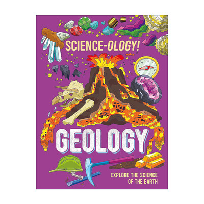 英文原版 Science-ology Geology 科学系列 地质学 儿童科普百科绘本 英文版 进口英语原版书籍