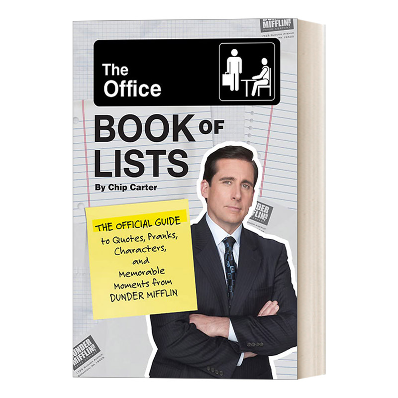 英文原版 The Office Book of Lists 美剧 办公室