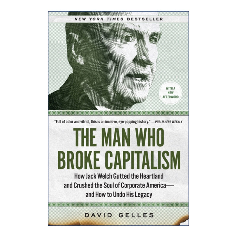 英文原版 The Man Who Broke Capitalism 打破资本主义的人 英文版 进口英语原版书籍 书籍/杂志/报纸 经济管理类原版书 原图主图