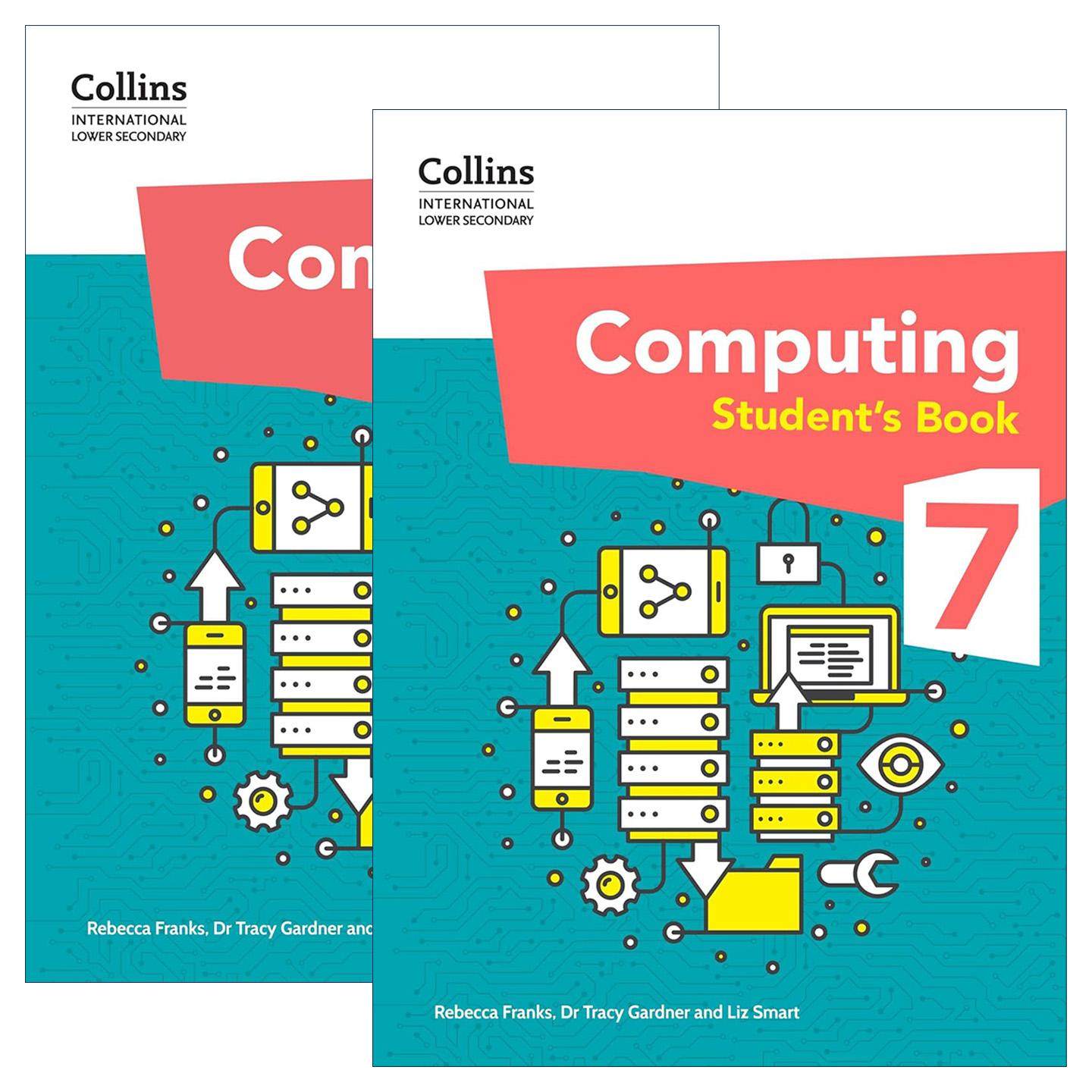 英文原版 Collins International Lower Secondary Computing 柯林斯国际初中计算机科学学生用书7+练习册2册 英文版 进口原版书籍