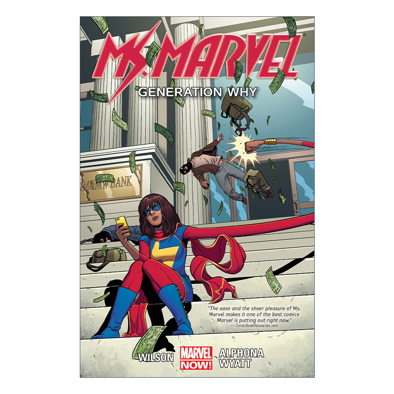 英文原版 Ms.Marvel Vol.2 Generation Why惊奇女士系列2为何世代漫威漫画超级英雄 G. Willow Wilson英文版进口英语原版书籍