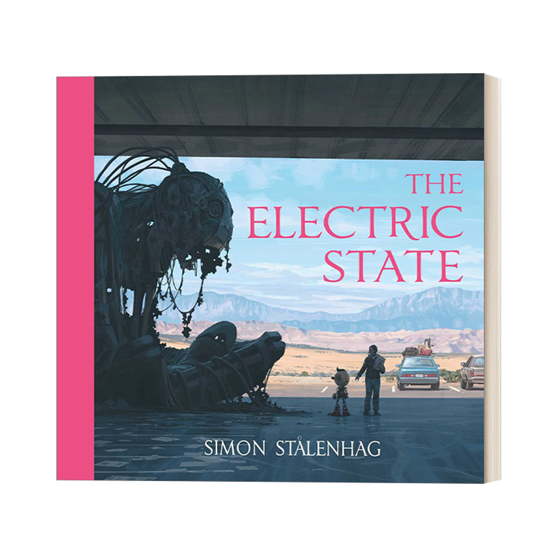 英文原版 The Electric State 电幻国度 瑞典视觉小说大师西蒙·斯托伦哈格 精装 英文版 进口英语原版书籍