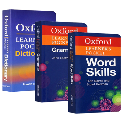 牛津袖珍英语语法词汇词典3册 英文原版辞典 Oxford Learner s Pocket Word Skills 英英字典 全英文版英语学习工具书 进口书籍