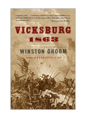 英文原版 Vicksburg 1863 维克斯堡 美国历史 阿甘正传作者Winston Groom 英文版 进口英语原版书籍